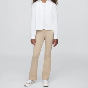 GAP Kids Beige Flared Ponte khaki